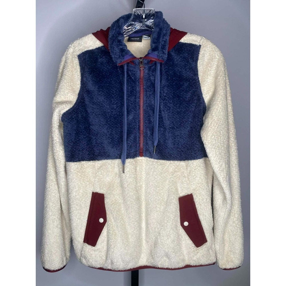 Marmot‎ Homestead Fleece Lined sherpa pullover hoodie Women's Size Small cozy